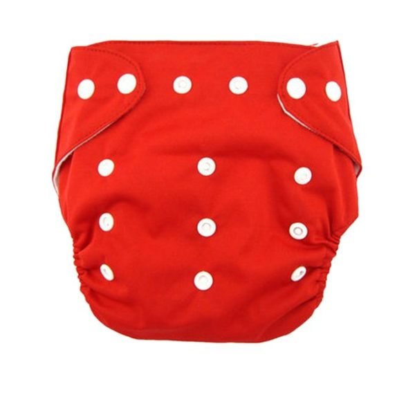 WashableBabyDiaperandFreeInsertOneSize,OneCount&#;Red