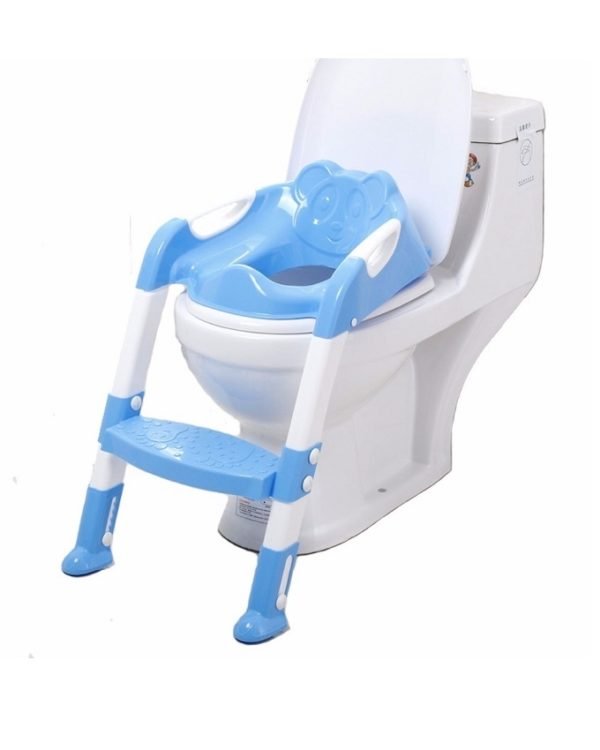 toilet seat blue