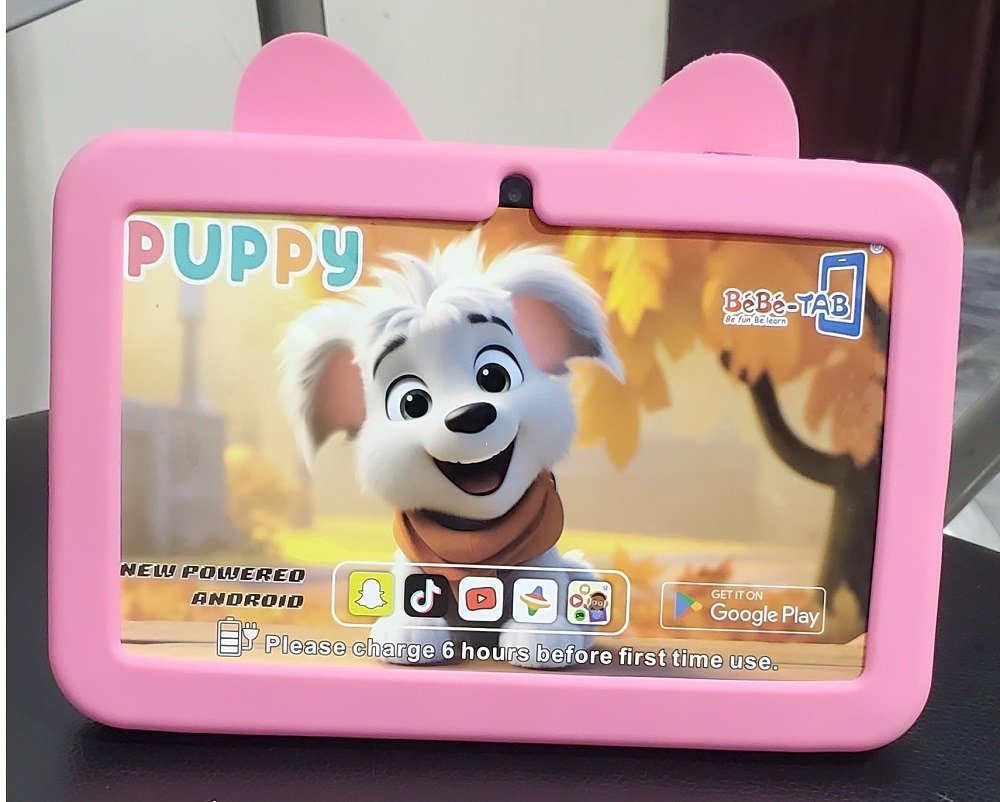 Puppy 6 inside front real kids tablet