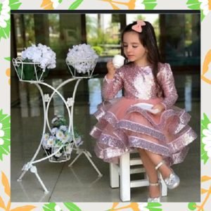Elif Su Love Lentoca Pink Shinny Gown