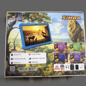 Bebe-Tab Simba 10.1inch Dual SIM support, 5G/4G cellular, Wi-Fi, and Bluetooth Kids tablet 12gb Ram 512gb Rom Android 16