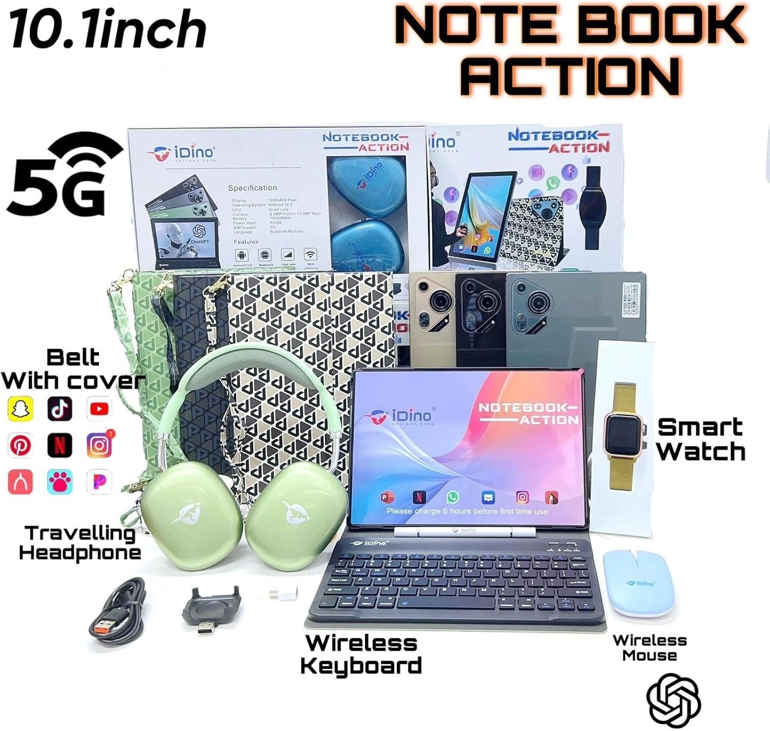 Notebook action