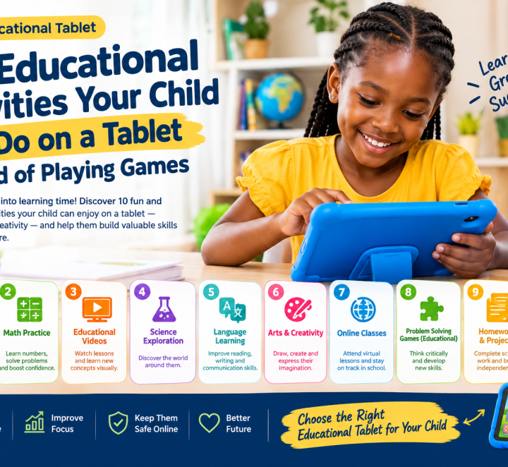 10 Educational Activities Your Child Can Do on a Tablet Instead of Playing Games